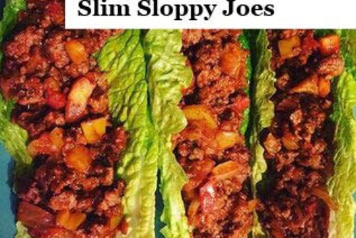 Low-Sugar Slim Sloppy Joes